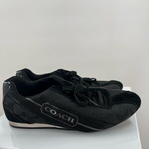 Coach Hilary Black Sneakers Ladies 7M